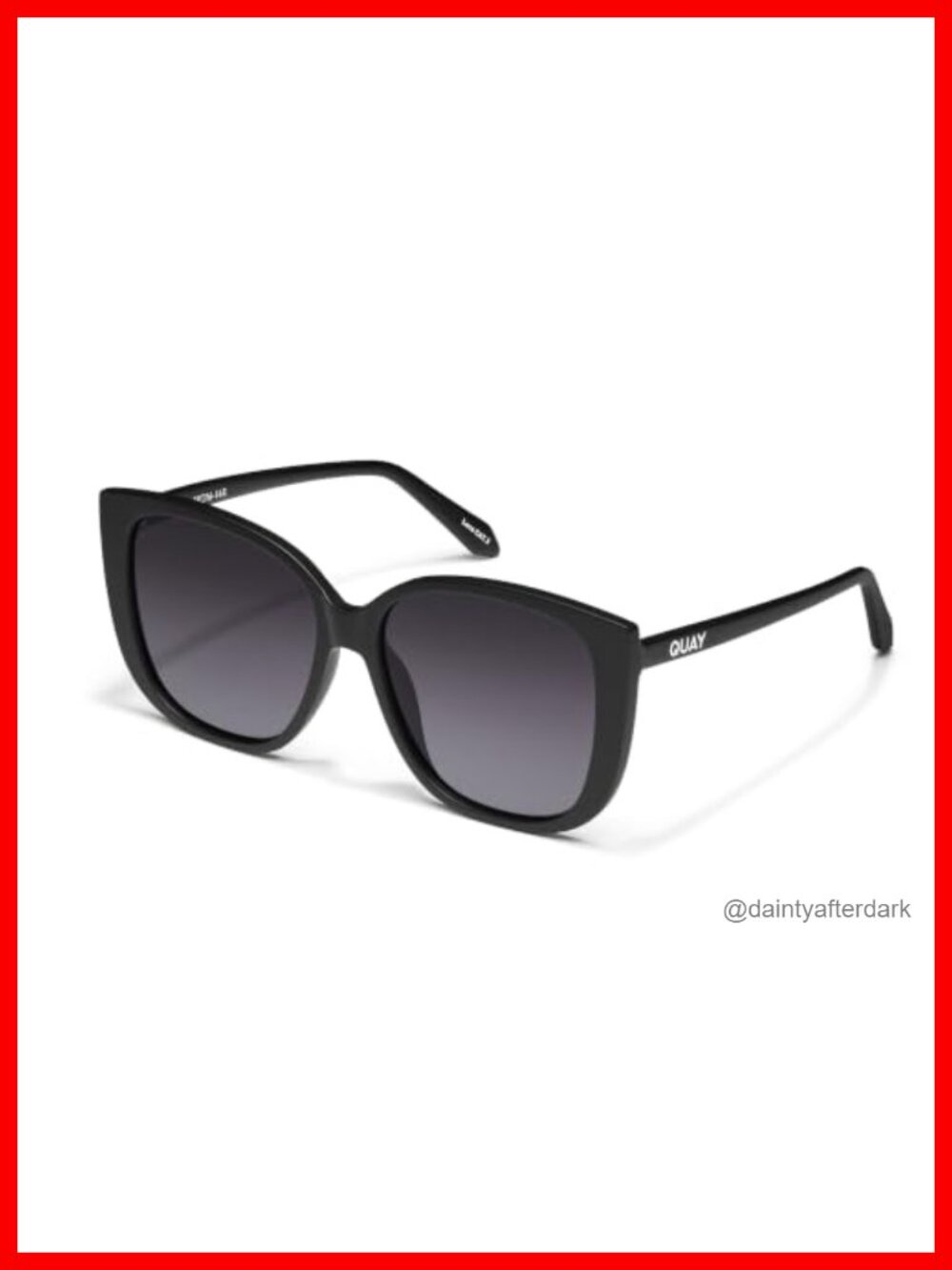 Oversized Cat Eye Polarized Sunglasses UV Protection Full Frame